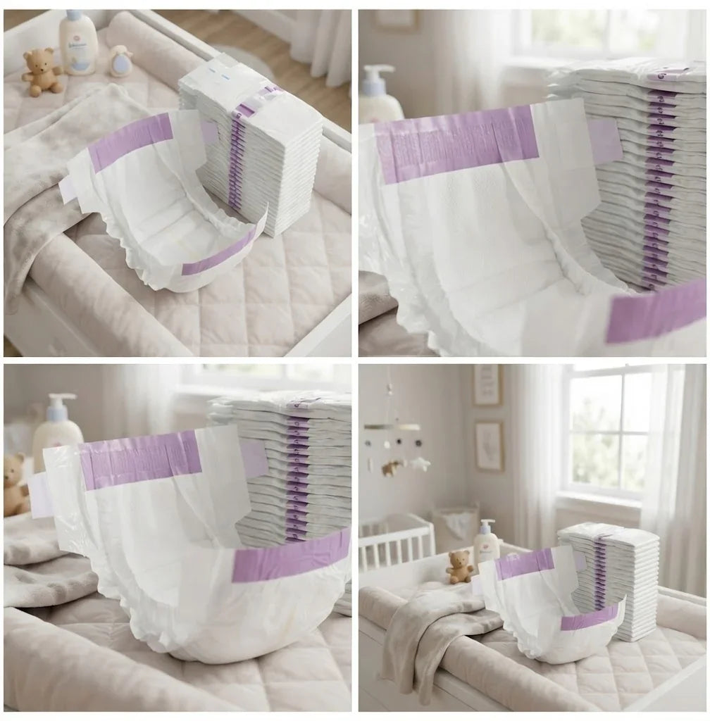 Couches ABDL Blanches à Scratch x10