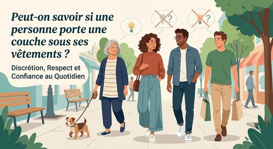 Porter une couche en public : discrétion, confort et respect de la vie privée