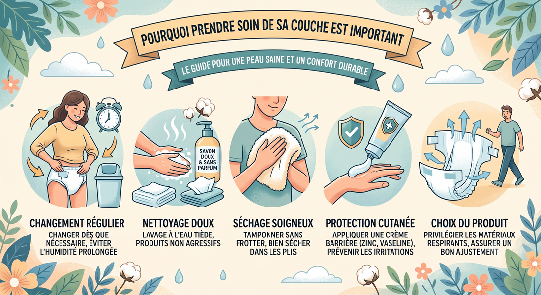 Prendre soin de sa couche ABDL