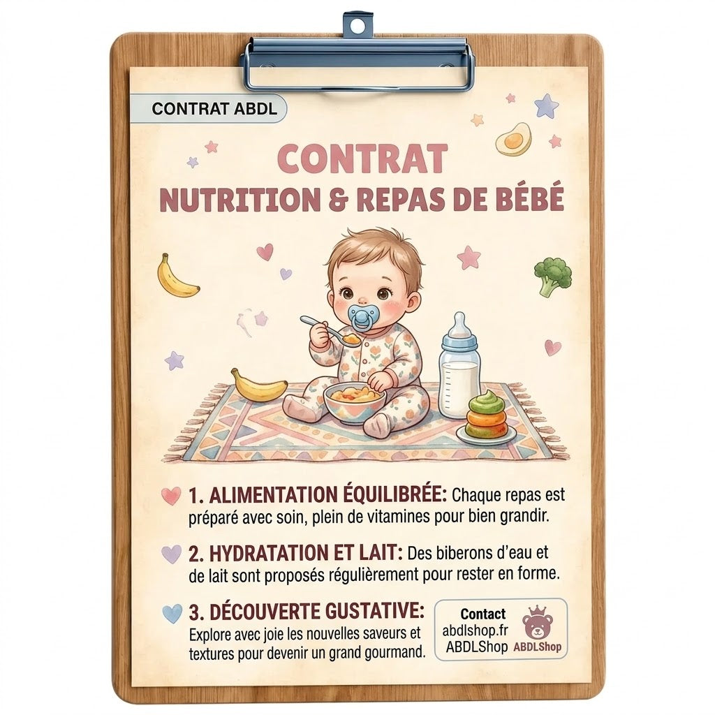 Contrat Nutrition &amp; Repas de Bébé