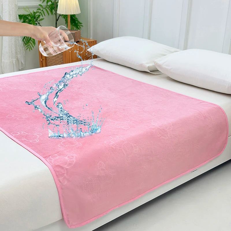 Premium ABDL – Protège-Matelas Imperméable Ultra-Confort Antibactérien & Antidérapant (Tailles S à XL)