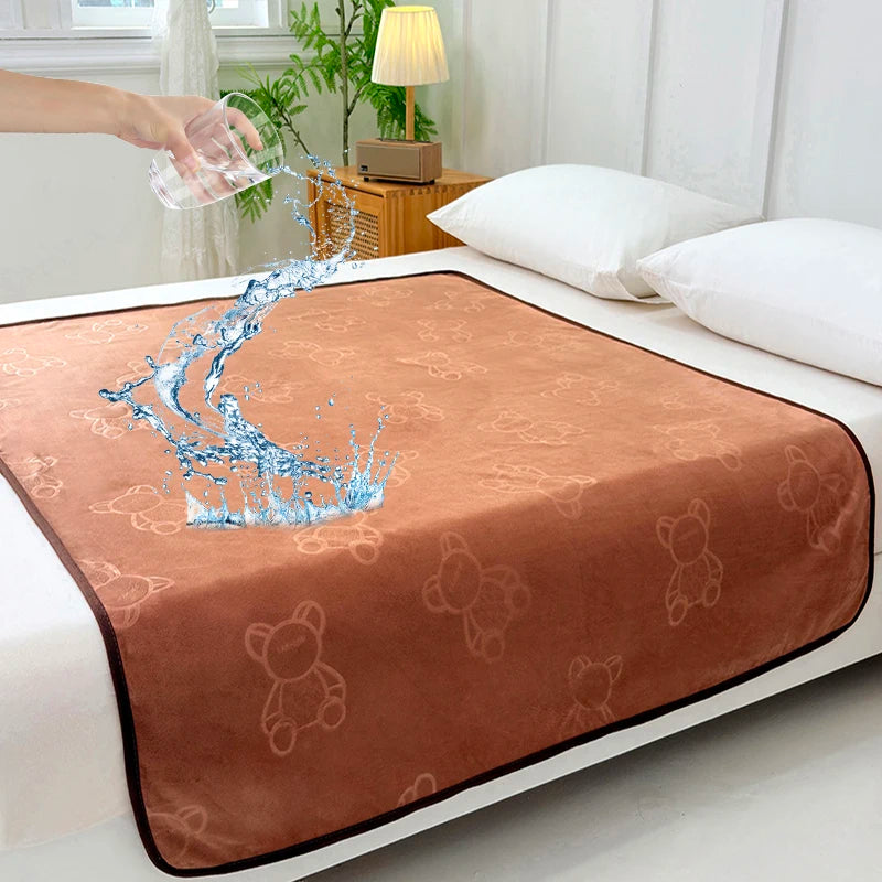Premium ABDL – Protège-Matelas Imperméable Ultra-Confort Antibactérien & Antidérapant (Tailles S à XL)