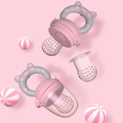Sucette grignoteuse en silicone - Accessoire d’éveil premium pour bébé