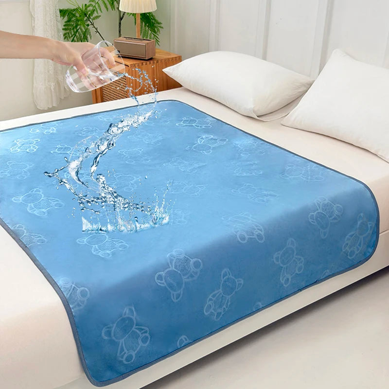 Premium ABDL – Protège-Matelas Imperméable Ultra-Confort Antibactérien & Antidérapant (Tailles S à XL)