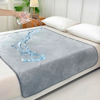 Premium ABDL – Protège-Matelas Imperméable Ultra-Confort Antibactérien & Antidérapant (Tailles S à XL)
