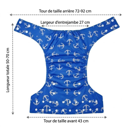 Couche ABDL Réutilisable à Pression