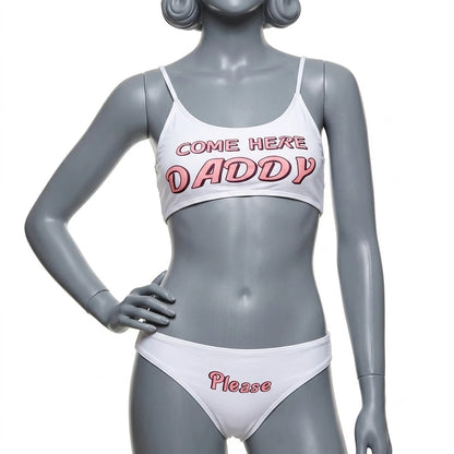 Ensemble Culotte Soutien-Gorge Daddy