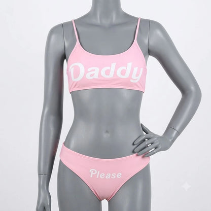 Ensemble Culotte Soutien-Gorge Daddy
