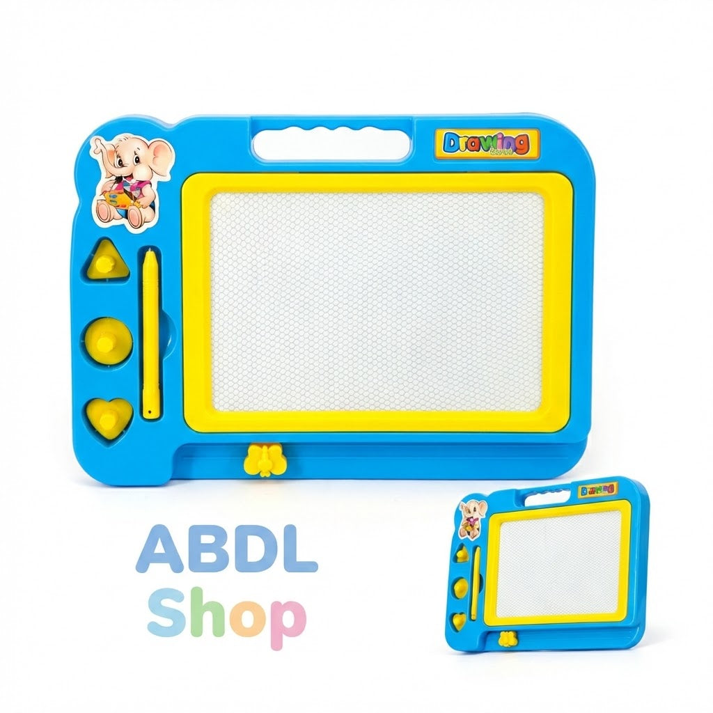 Tableau magique ABDL gros bébé artiste