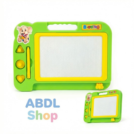 Tableau magique ABDL gros bébé artiste