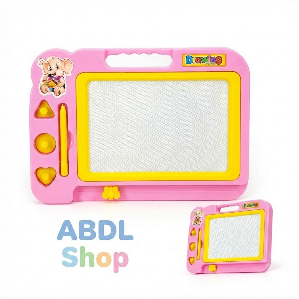 Tableau magique ABDL gros bébé artiste